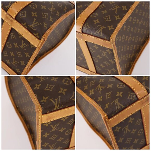 LOUIS VUITTON Monogram Sac Shan 40 Pet Carry Vintage M42024 LV Auth 141779 - Picture 14 of 16
